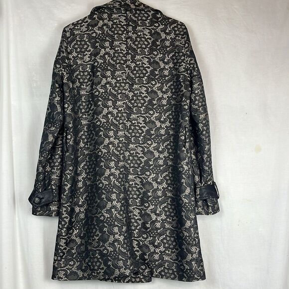 Black & Gray SW3 Bespoke Men's Floral Jacket - Picture 8 of 9